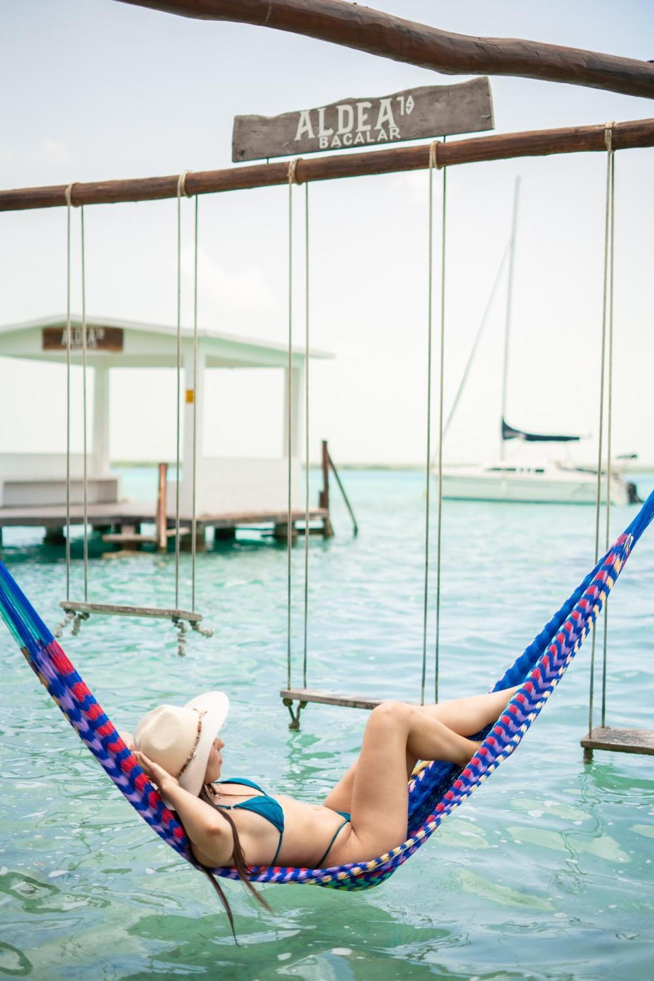 Hotel Aldea 19 Bacalar Dış mekan fotoğraf